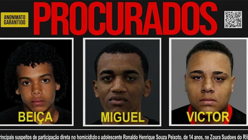 Trio teve a prisão decretada