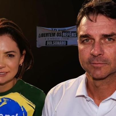 Disputa entre Michelle e Flávio Bolsonaro perde fôlego nas redes sociais