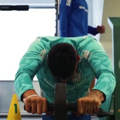 Paulinho e Vitor Roque iniciam trabalhos na Academia de Futebol
