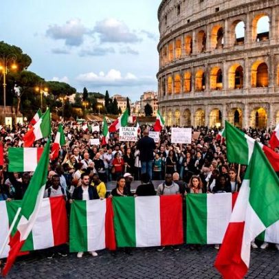Protestos em Roma reacendem debate sobre imigração na Itália
