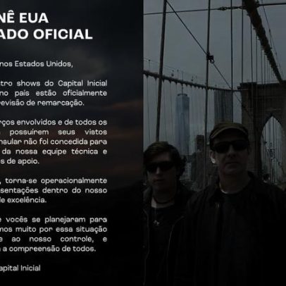 Capital Inicial cancela turnê nos EUA por problemas com vistos