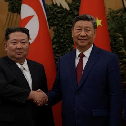 Líder nord-coreano projeta confiança diante da visita do presidente chinês