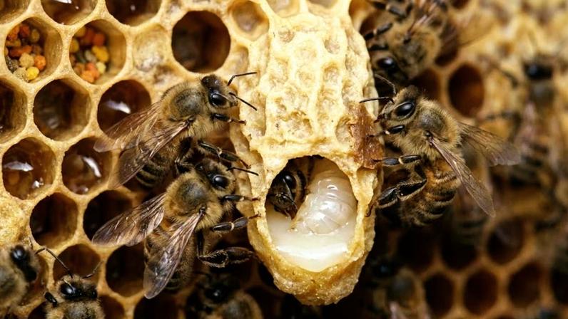 Geleia real não é suficiente para criar rainhas, dizem pesquisadores