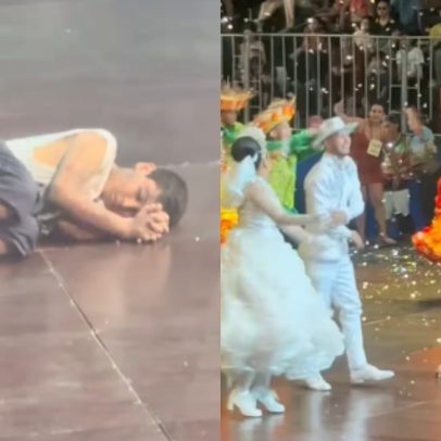 Menino que dormiu no meio do espetáculo revela verdade por trás da cena