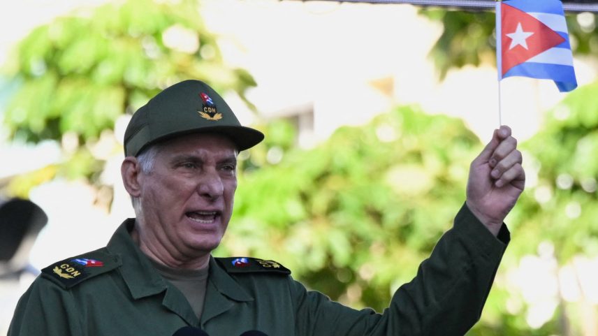 Miguel Díaz-Canel, presidente de Cuba, sofreu revés, informou Tesouro dos Estados Unidos