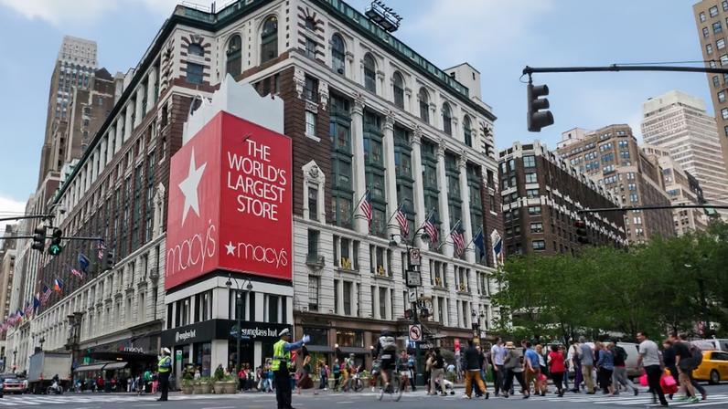 Macy’s flagship store in Herald Square, New York