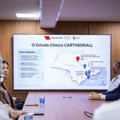 Pesquisa com células CAR-T em SP registra resultados positivos em linfoma