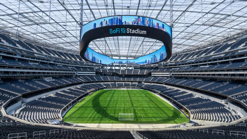 SoFi Stadium está localizado em Los Angeles