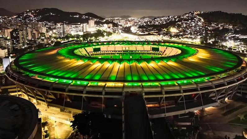 Estádio do Maracanã é o mais icônico do Brasil