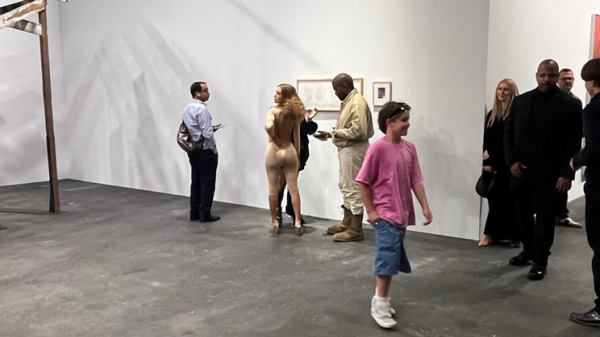 Ye, aka Kanye West, at Art Basel, Switzerland.