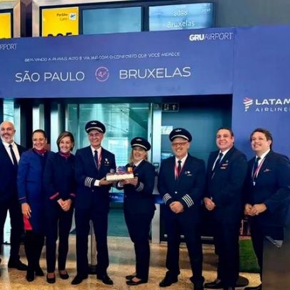 LATAM inaugura rota para Bruxelas, 10º destino europeu
