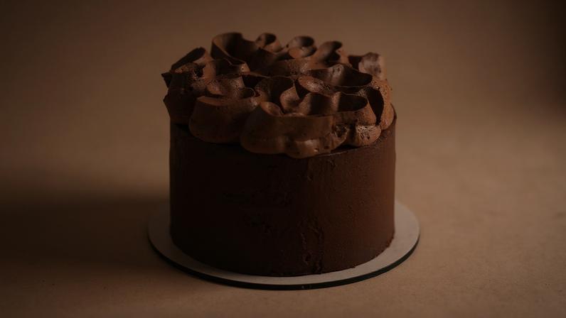 Minibolo de chocolate. Foto: Juliana Amorim