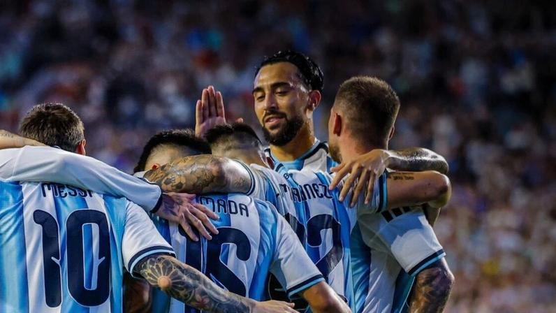 Dados de jogadores da Argentina foram expostos. Foto: @AFASeleccionEN via X