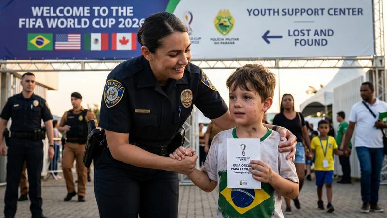 Alerta de autoridades para criaçãs desaparecidas durante o mundial 2026
