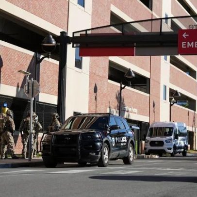 Suspeito é preso após ataque a tiros que deixou um morto em hospital nos EUA