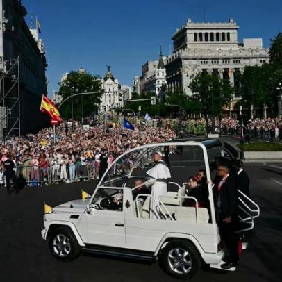 Mais de 1,2 milhão participam de missa do papa Leão XIV em Madri