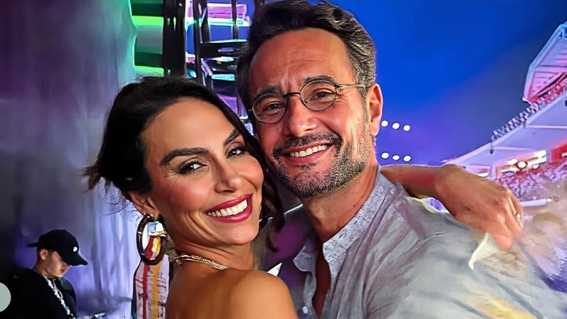 Esposa de Rodrigo Santoro surpreende com penteado da filha