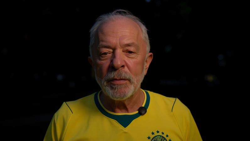 Lula manda mensagem para a seleção — Foto: Reprodução/Twitter