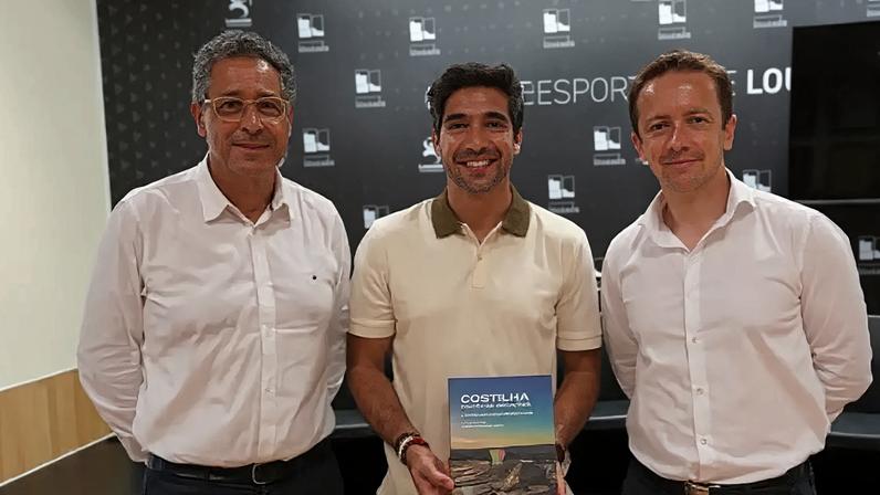 Abel Ferreira esteve em Lousada, Portugal, participando de evento