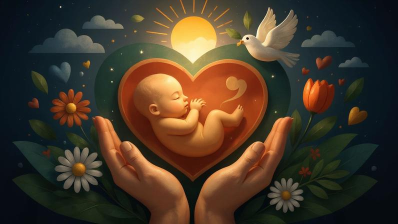 A Resolução 2.378/2024 do CFM buscava estabelecer limites éticos para a medicina ao proibir a assistolia fetal em casos de gravidez acima de 22 semanas, inclusive nas hipóteses de excludente de punibilidade ao aborto decorrente de estupro. (Foto: Imagem criada utilizando Open AI/Gazeta do Povo)