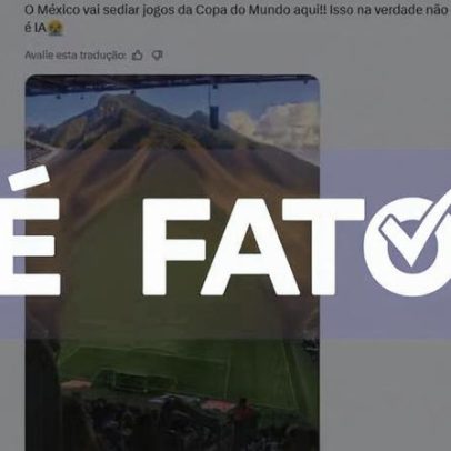 Estádio próximo a montanha no México receberá jogos da Copa