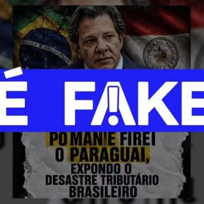 Checagem desmente fuga de 232 empresas do Brasil para o Paraguai sob Haddad
