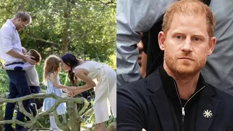 Harry e Meghan são pais de Archie e Lilibet — Foto: Reprodução/Getty