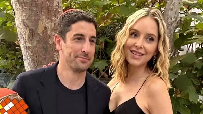 Jason Biggs e a ex-esposa Jenny Mollen — Foto: Reprodução