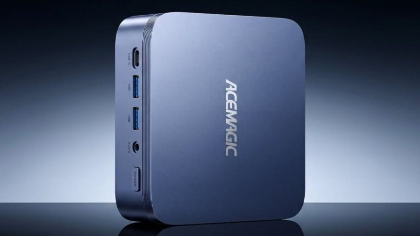Imagem do novo mini PC da Acemagic