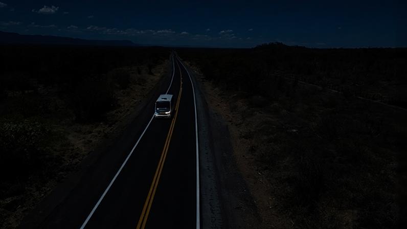 BR-242, na altura do município de Lençóis, na Chapada Diamantina - Metrópoles