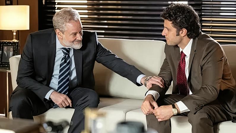 Ademir (Dan Stulbach) e Pedro (Chay Suede) romperão de vez em "Quem Ama Cuida"