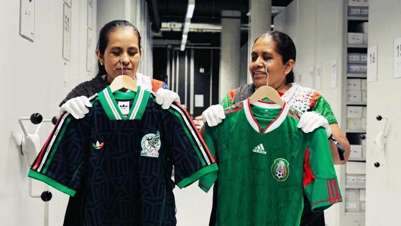 adidas uniforme méxico bordadeiras artesãs copa do mundo - metrópoles