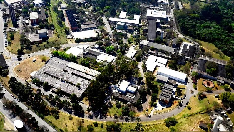 Vista aérea do Instituto Nacional de Pesquisas Energéticas e Nucleares (Ipen) — Foto: Roberto Fraga