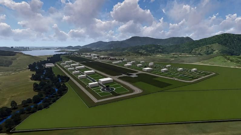 AeroPark Camboriú ficará às margens da BR-101. (Foto: Divulgação/AeroPark Camboriú)