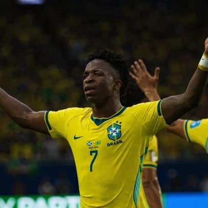 Vini Jr. diz que Ancelotti duvidou de seu gol de cabeça