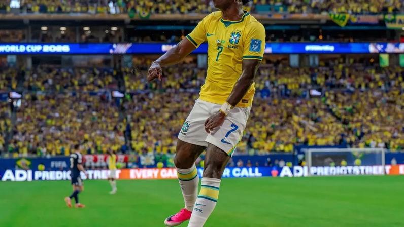 Vini Jr. é o grande destaque do Brasil até agora