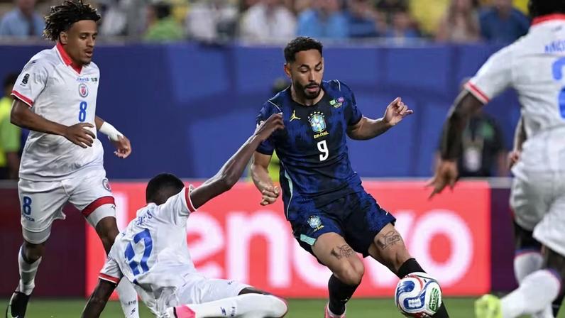 Brasil x Haiti pela Copa do Mundo | Reprodução