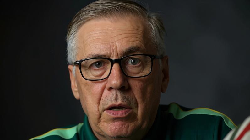 Carlo Ancelotti Entrevista coletiva Seleção Brasil x Japão — Foto: Ronaldo Schemidt/AFP