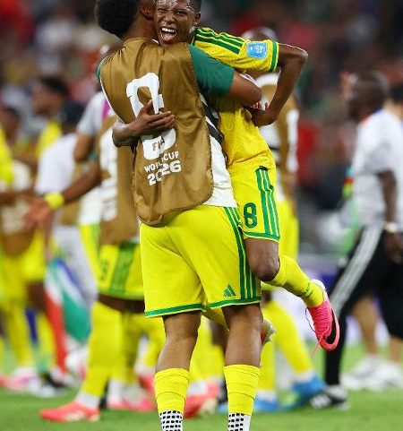 África do Sul garantiu vaga no mata-mata da Copa do Mundo pela primeira vez na história