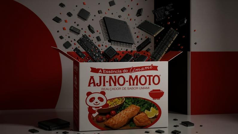 Ajinomoto: empresa de temperos criou filme isolante usado em IA (Imagem gerada por IA/Exame)