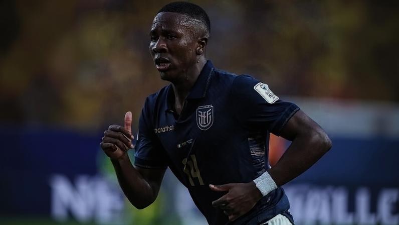 Alan Minda, do Atlético Mineiro, em estreia pelo Equador na Copa do Mundo de 2026