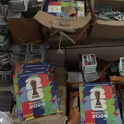 Polícia Civil de SP apreende 50.000 figurinhas e álbuns da Copa falsificados