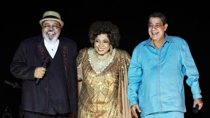 Jorge Aragão, Alcione e Zeca Pagodinho se apresentam em São Paulo no "Maior Encontro do Samba"