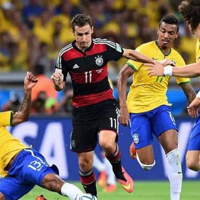 Alemanha vence Brasil por 7 a 1 diante de Curaçao, repetindo 2014