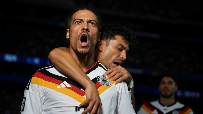 Alemanha abre o placar com Felix Nmecha — Foto: Reuters