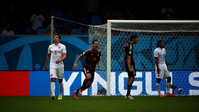 Thomas Muller alemanha gol EUA Arena Pernambuco — Foto: Aldo Carneiro / Pernambuco Press