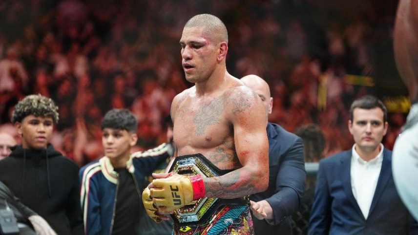 Alex Poatan venceu três lutas por nocaute em 2024