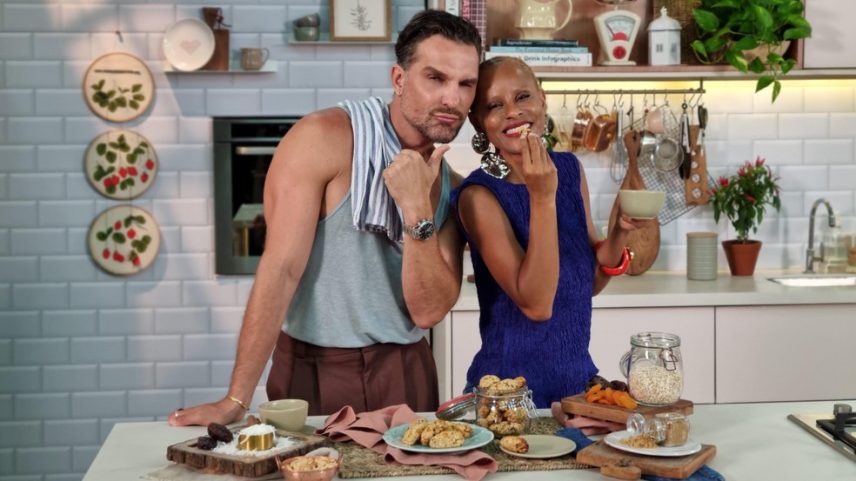 Igor Rickli e Aline Wirley ensinam biscoito de aveia para o Dia dos Namorados