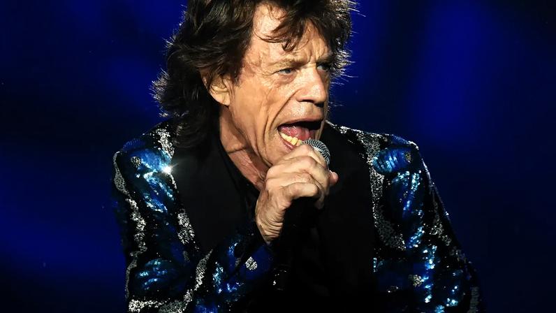 O vocalista Mick Jagger da banda inglesa Rolling Stones se apresenta em São Paulo com a turnê "Olé"