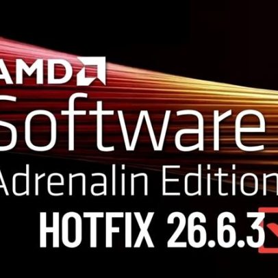AMD libera hotfix Adrenalin 26.6.3 para corrigir falha no Windows 10